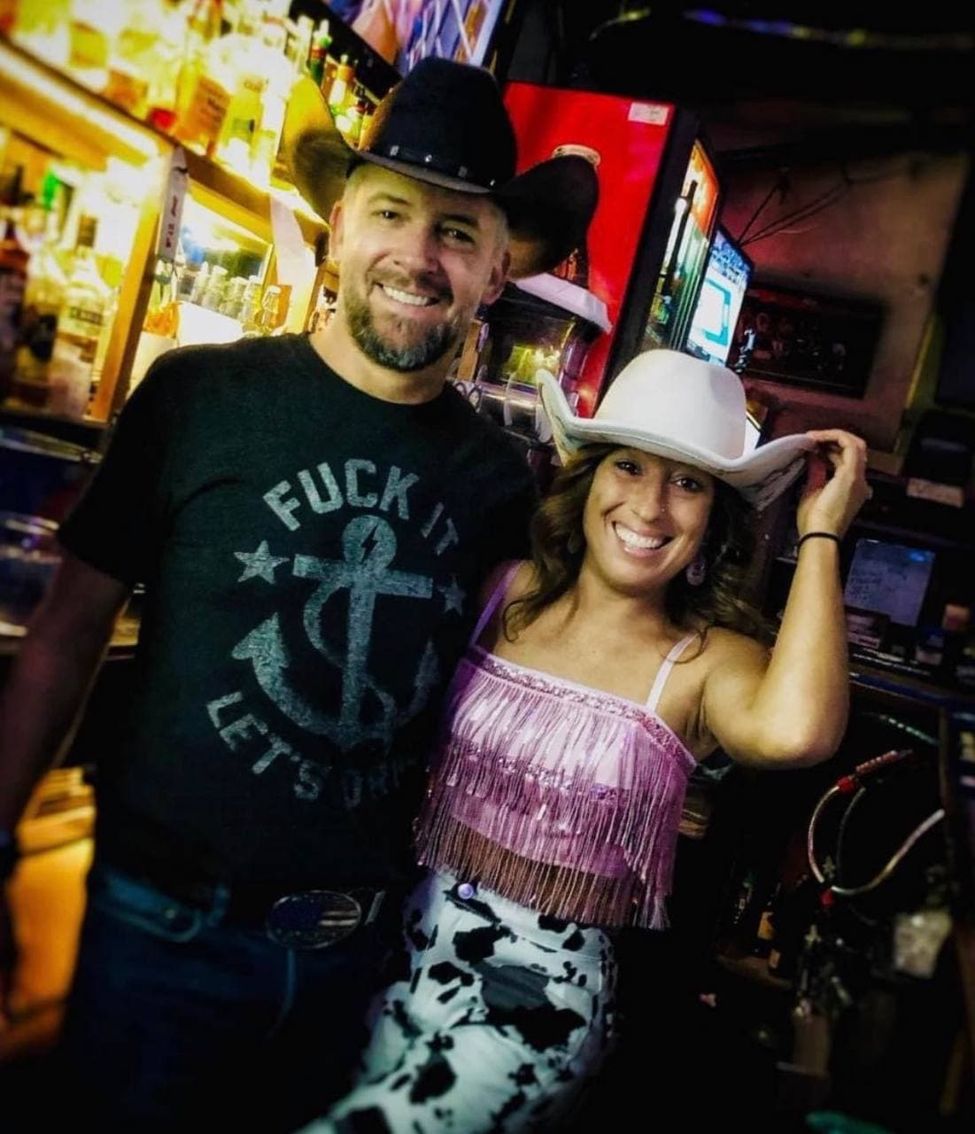 Michael Shields and Kristina at Country Jam Night